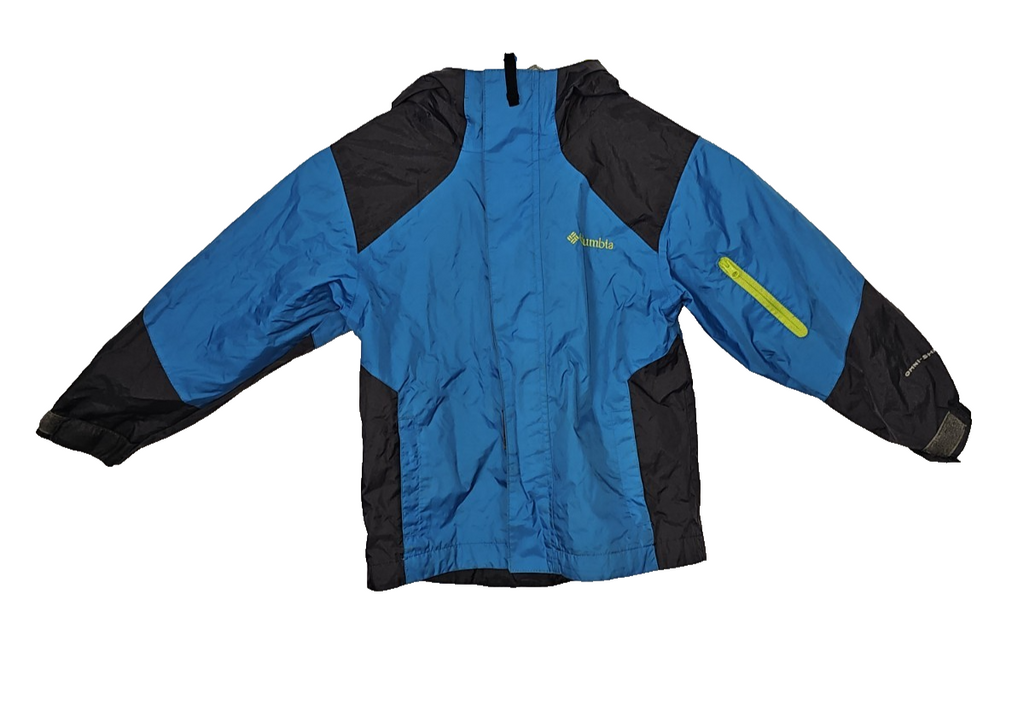 EK8732 Kinder Regenjacke von Columbia, Blau, Gr. 4/5 Jahre0