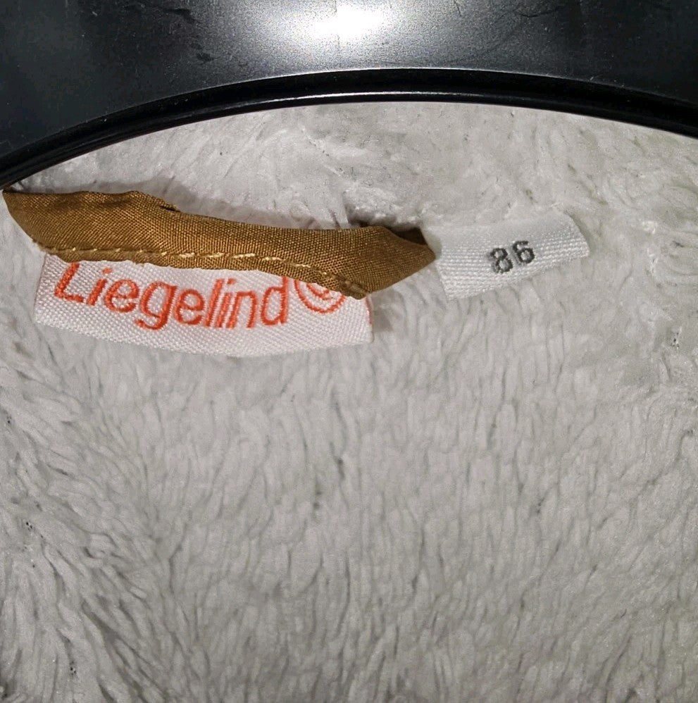 EK11324 Kinder Winterjacke von Liegelind, Braun/ Grau, Gr. 862