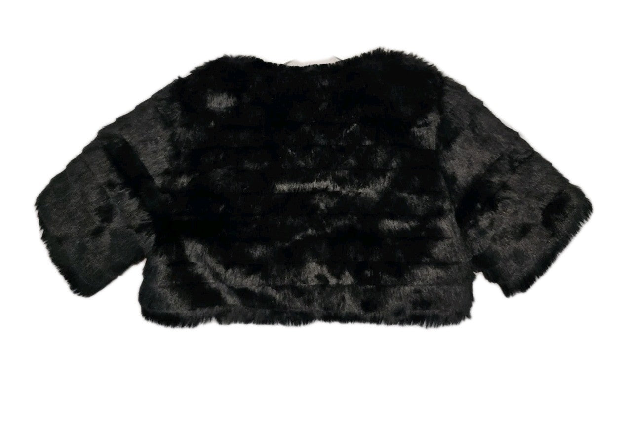 EK10866 Mädchen Weste von H&M, schwarz, Gr.1282