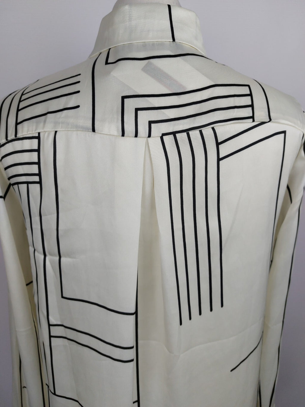 EK4497 Damen Bluse von Guts&Gusto, weiß/schwarz, gr. S6