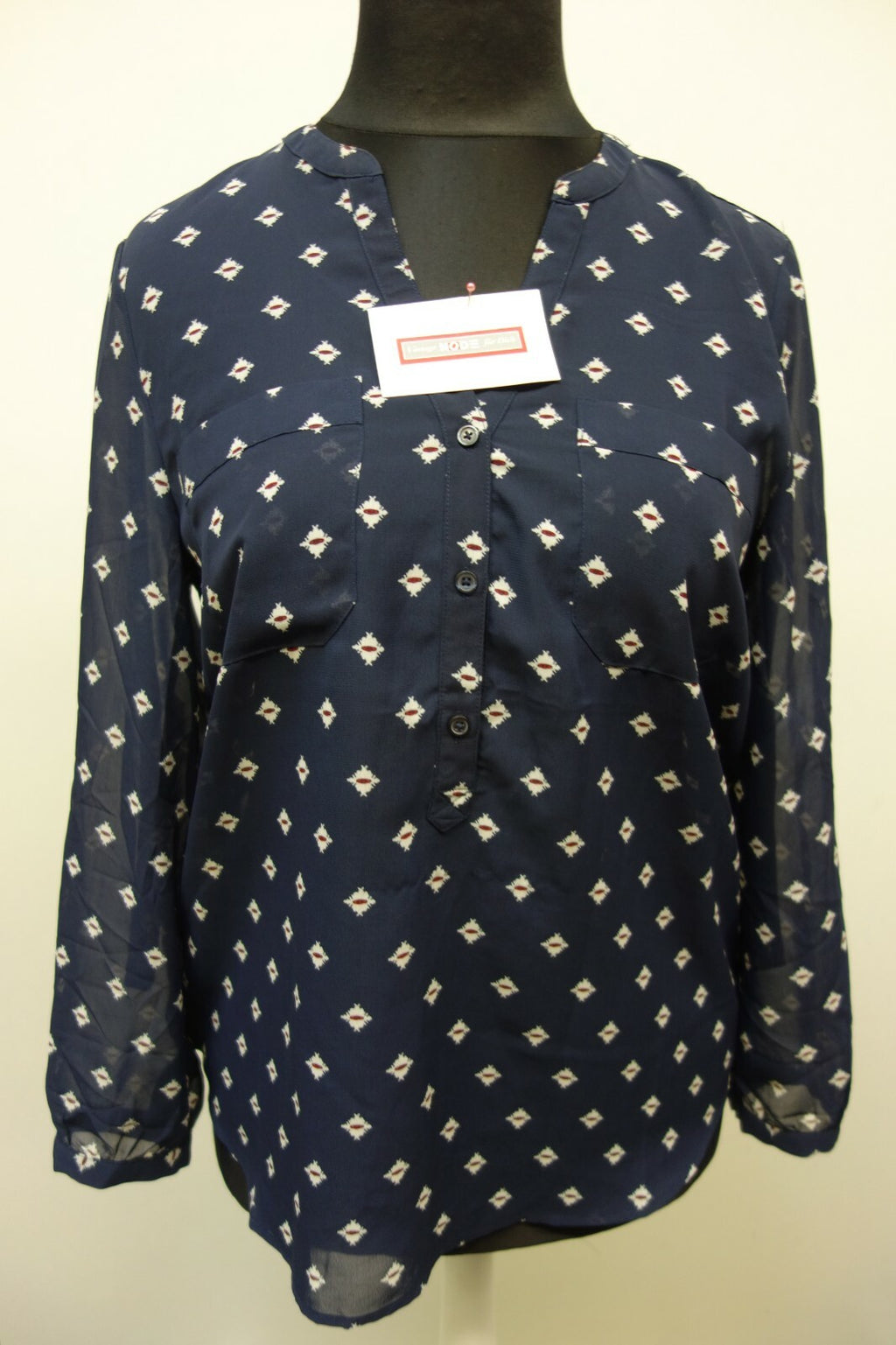 EK0913 Damen Bluse von Gap, blau, L0