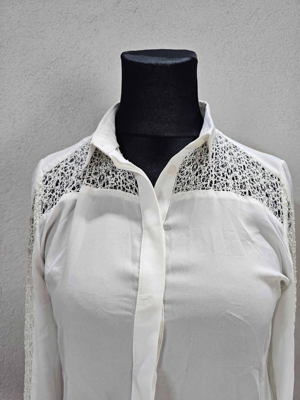 EK0412 Damen Bluse von Arbigli, weiß, Gr. 461