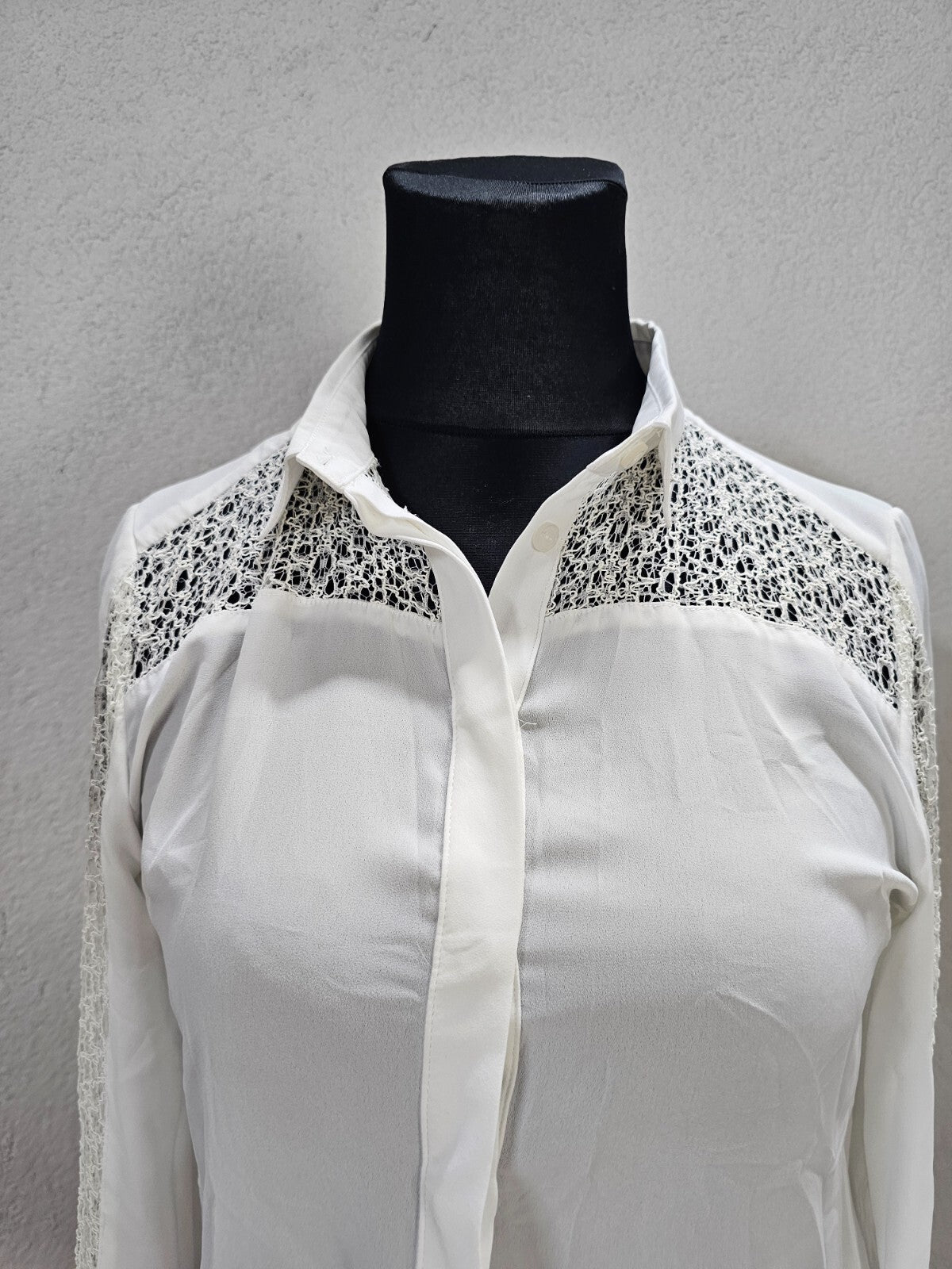 EK0412 Damen Bluse von Arbigli, weiß, Gr. 461