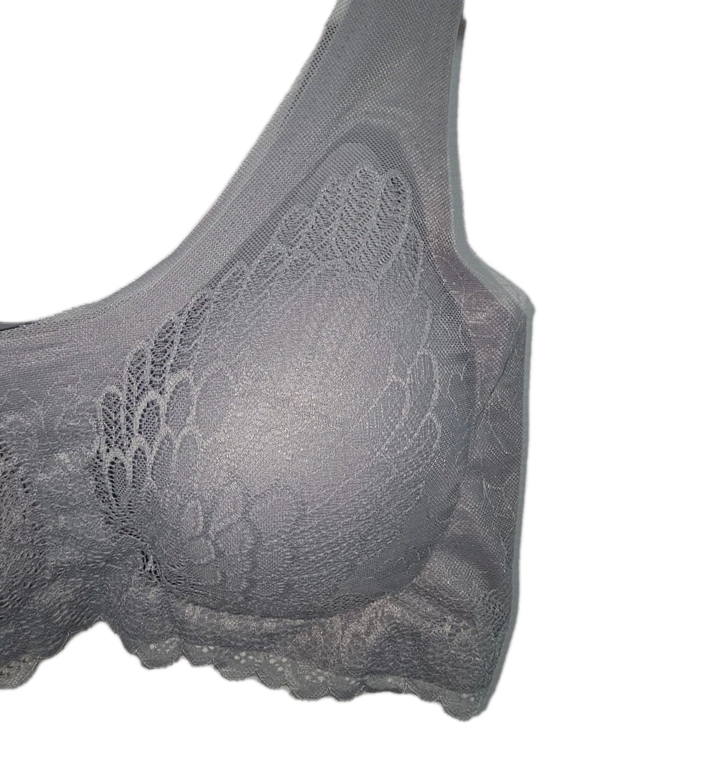 EK8836 Damen BH, grau, Nahtlos, Gepolstert, Gr.XXL1