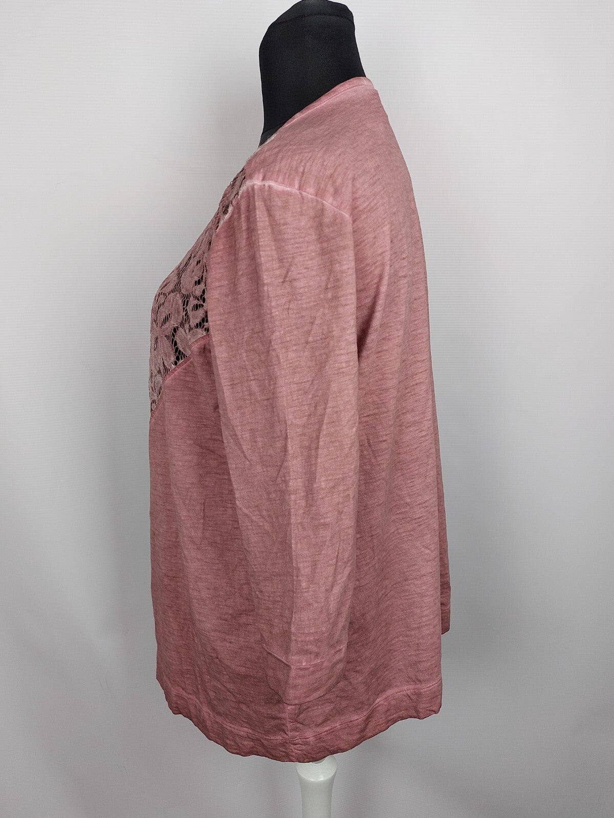 EK4568 Damen Jerseyjäckchen von Laura Torelli, altrosa, Gr. L3