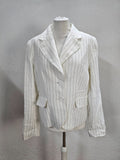 EK6260 Damen Blazer von H&M, weiß, Gr.40(nach Größentabelle)0