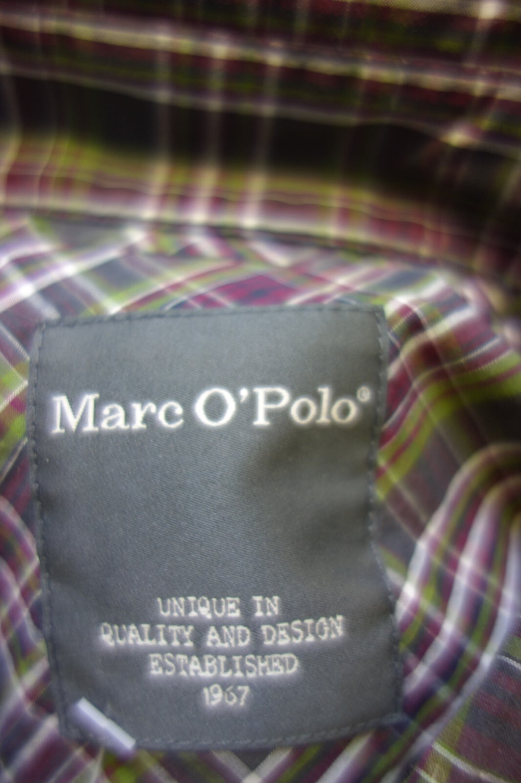 EK1703 Damen Bluse von Marc O`Polo, kariert, Gr. 385