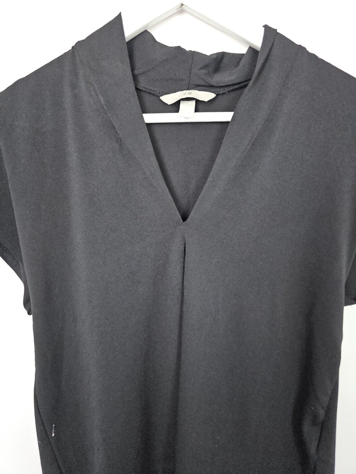 EK8883 Damen Bluse von H&M, Schwarz, Gr. XS1