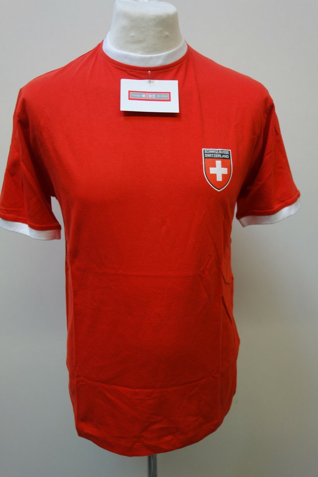 EK1140 Herren T-Shirt von Biaggini, rot, Gr. M0