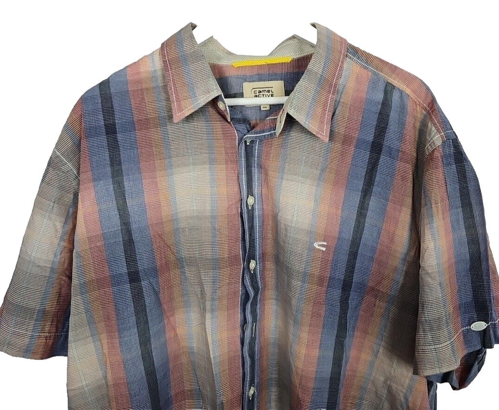 EK6675 Herren Hemd von Camel Activ, Mehrfarbig, Gr.2XL1