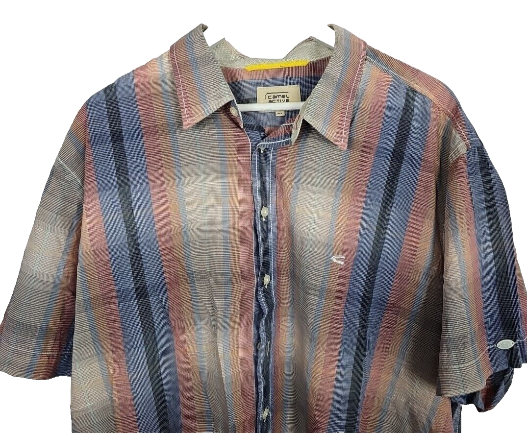 EK6675 Herren Hemd von Camel Activ, Mehrfarbig, Gr.2XL1