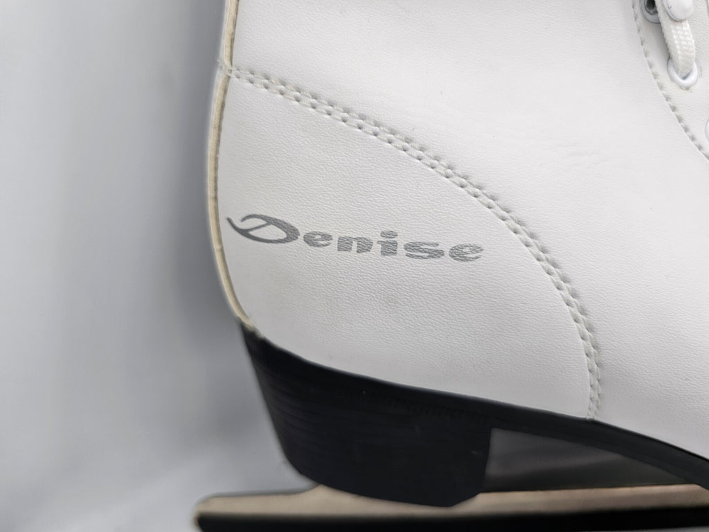 ES0286 Damen Schlittschuhe von Denise, weiß, Gr. 9 1/32