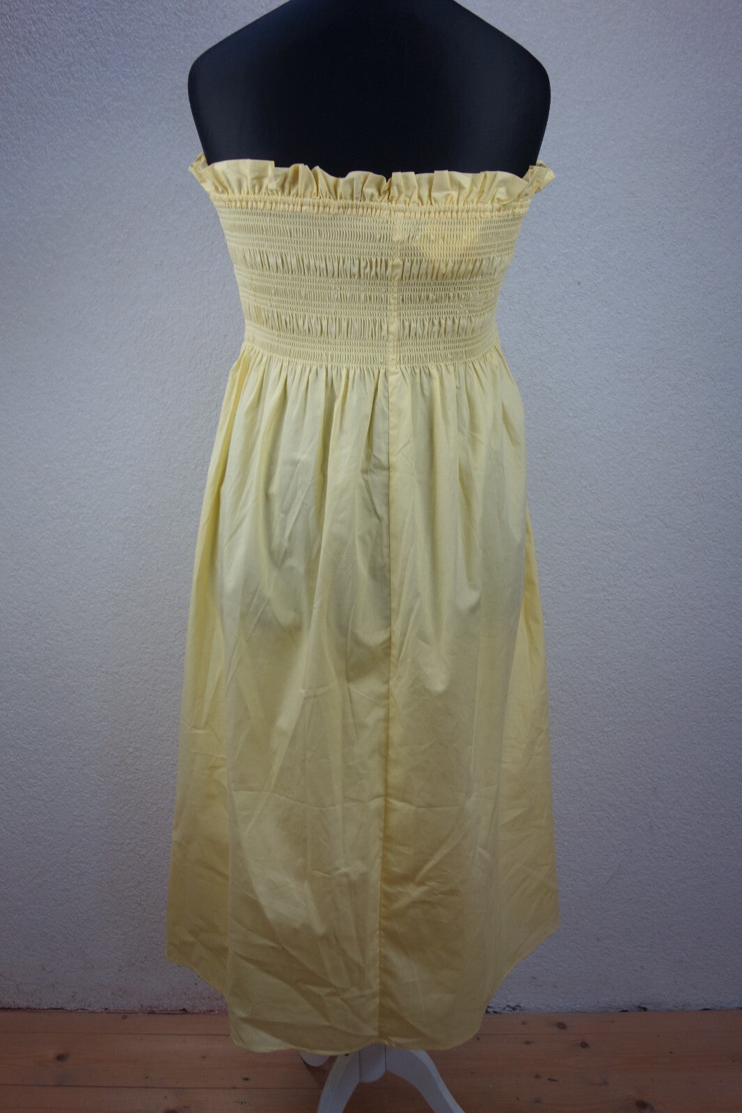 EK2364 Damen Kleid von H&M, gelb, Gr. XL3