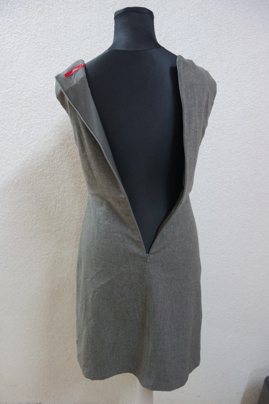 EK0613 Damen Kleid von s.Oliver, grau, Gr.422