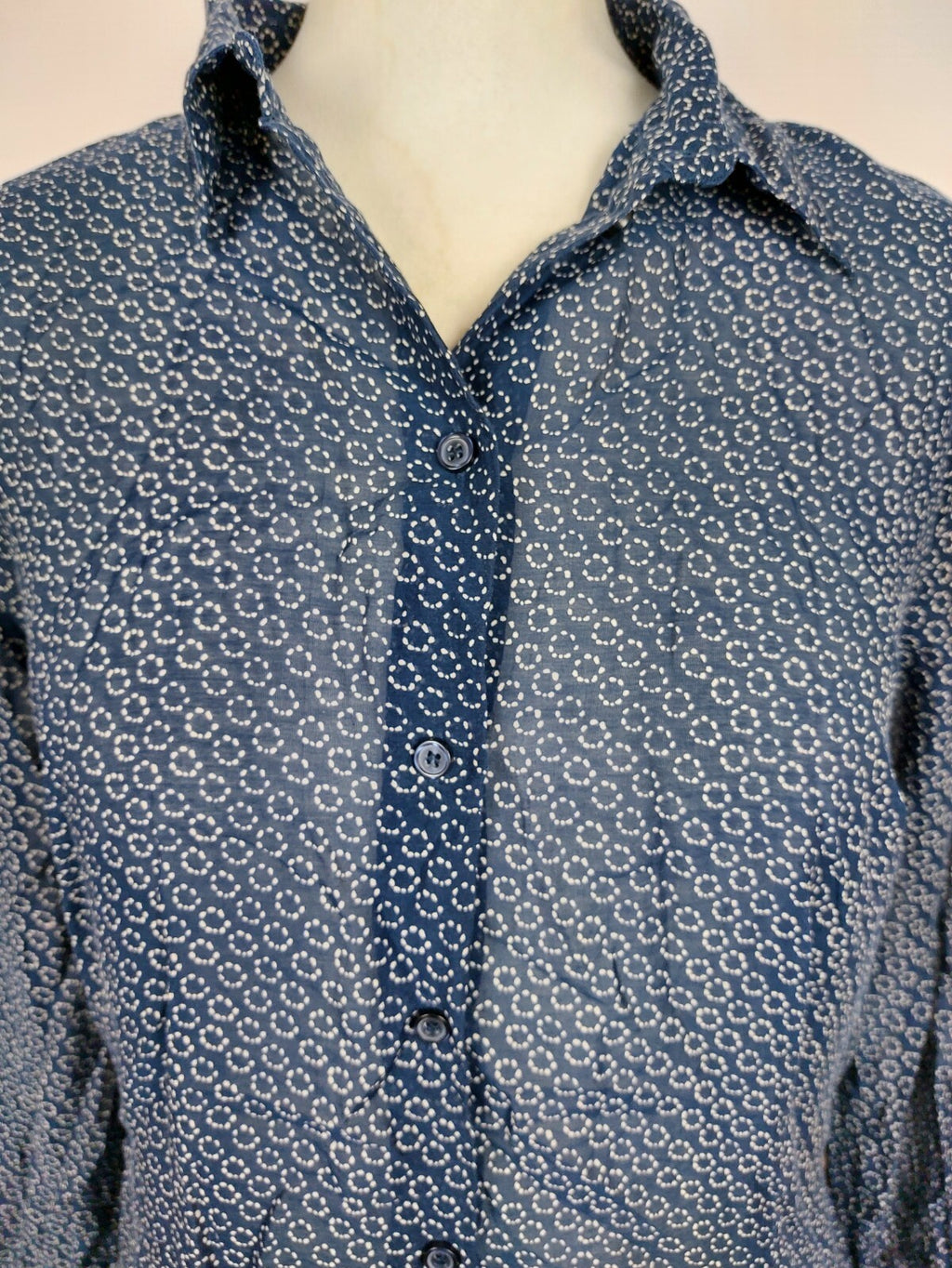 EK4360 Damen Bluse von More&More, blau, Gr.401