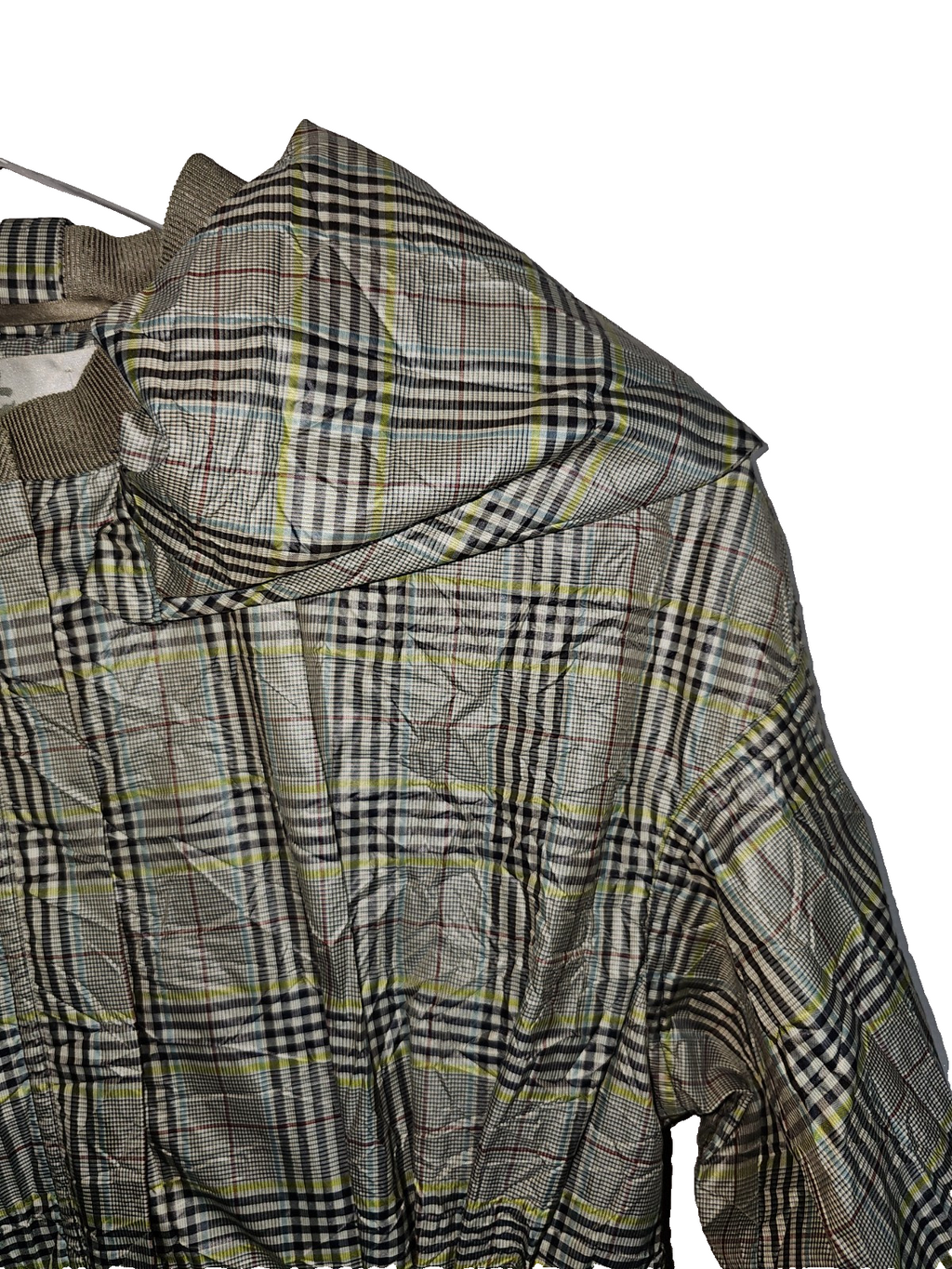 EK7503 Damen Windjacke von Beate Heymann, Mehrfarbig Kariert, Gr.M1