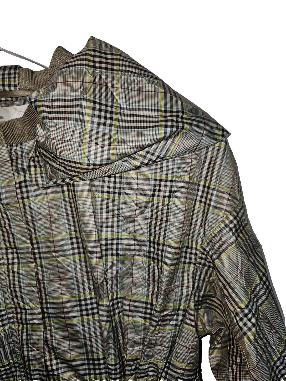 EK7503 Damen Windjacke von Beate Heymann, Mehrfarbig Kariert, Gr.M1