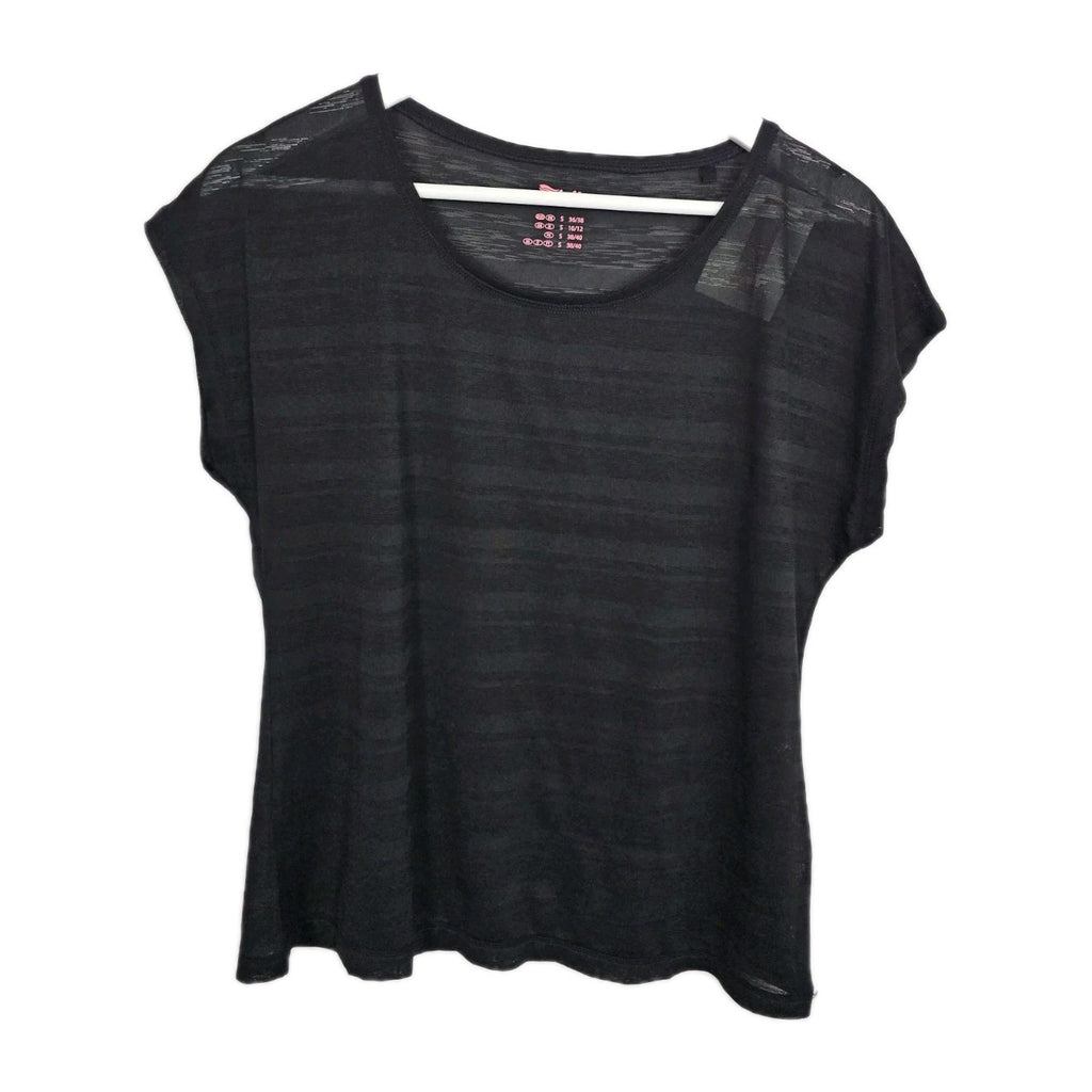 EK9674 Damen T-Shirt von Crivit, schwarz, Gr.S0