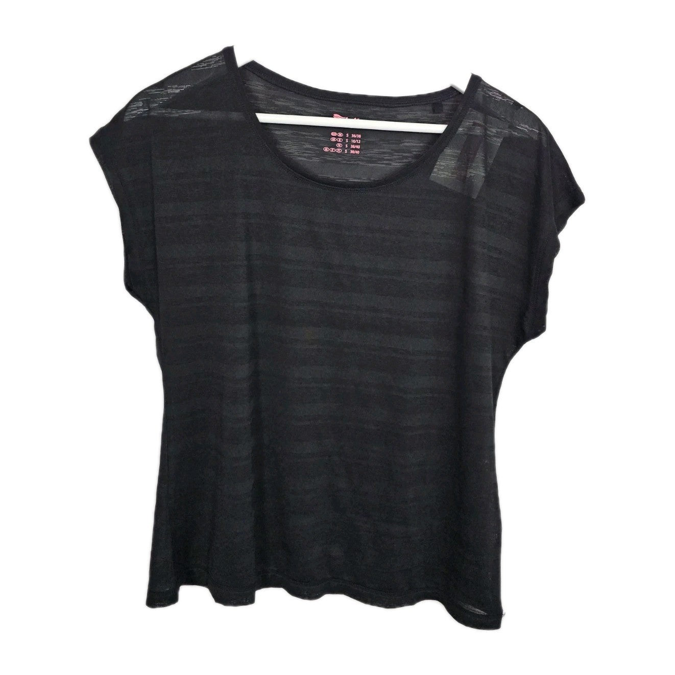 EK9674 Damen T-Shirt von Crivit, schwarz, Gr.S0