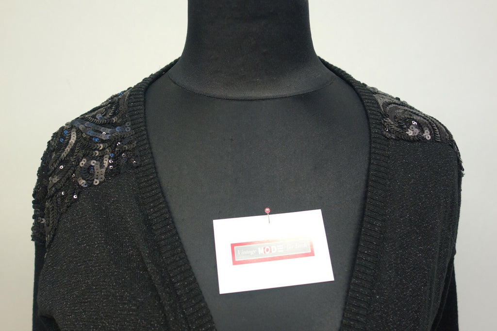 EK1587 Damen Strickjacke von Vero Moda, schwarz, M1