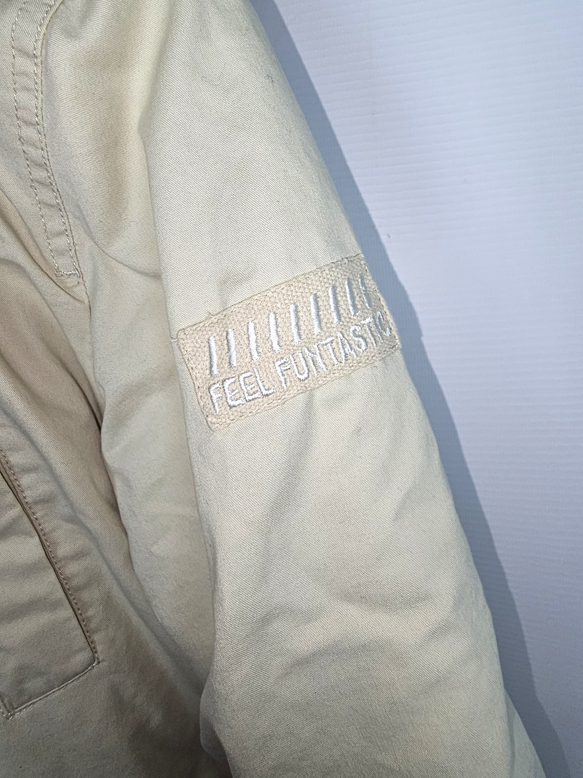EK7060 Mädchen Jacke von Girls United, beige, Gr.158-164 2