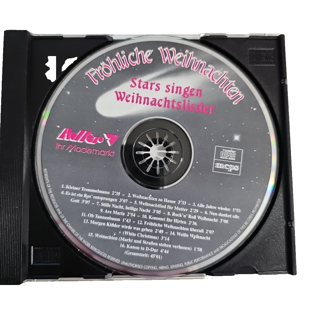 EB3097 Fröhliche Weihnachten, Stars singen Weihnachtslieder CD OVP2