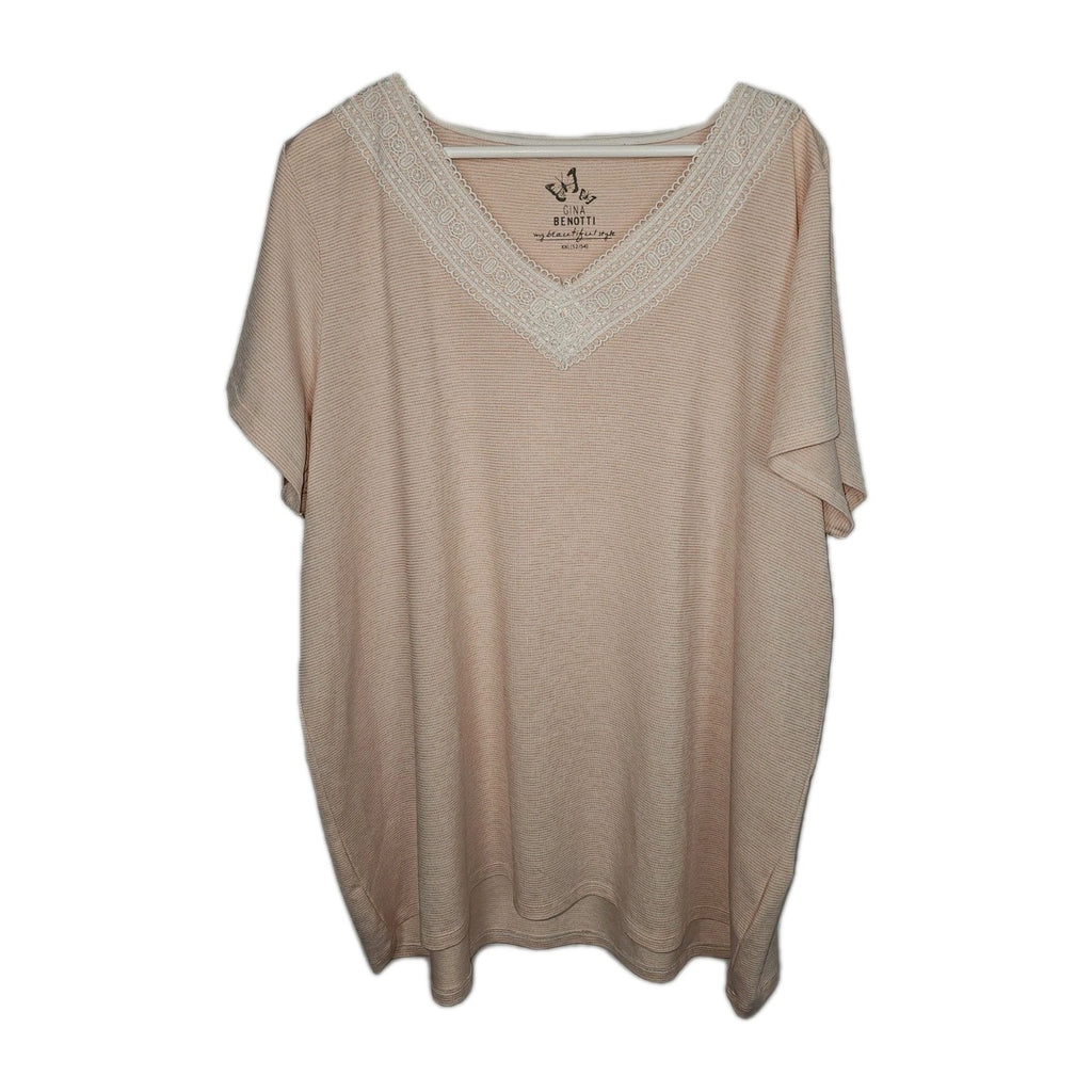 EK10312 Damen T-Shirt von Gina Benotti, rosa, Gr.XXL0