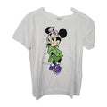 EK8889 Damen T-Shirt von Disney, Weiß, Gr. S0