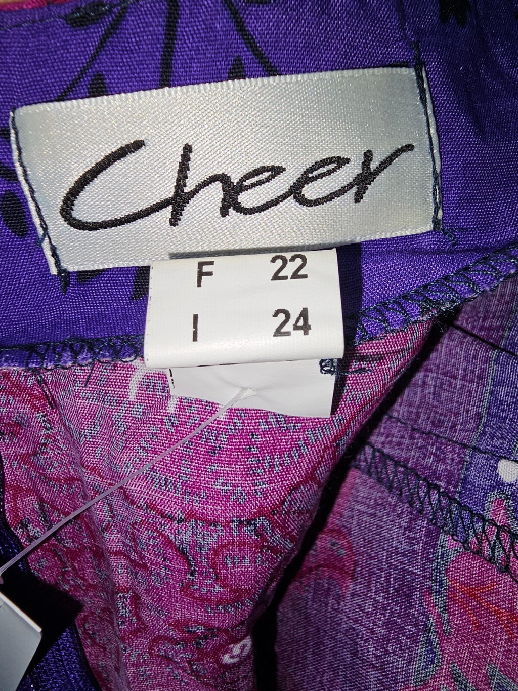 EK6444 Damen Kleid von Cheer, lila, Gr.21(41)5