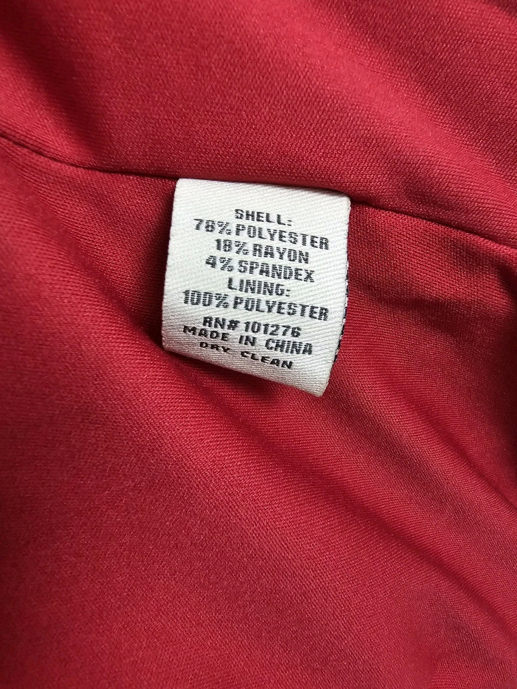 EK8427 Damen Blazer von Eci - New York, rot, Gr.S4