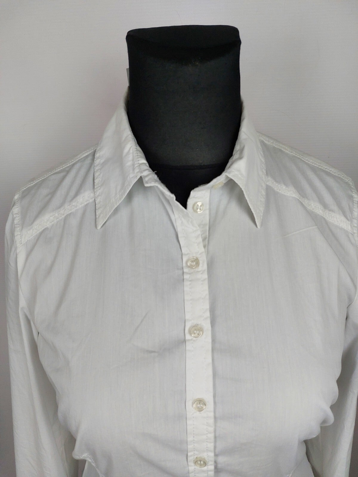 EK5105 Damen Bluse von Soccx, weiß, Gr. 401