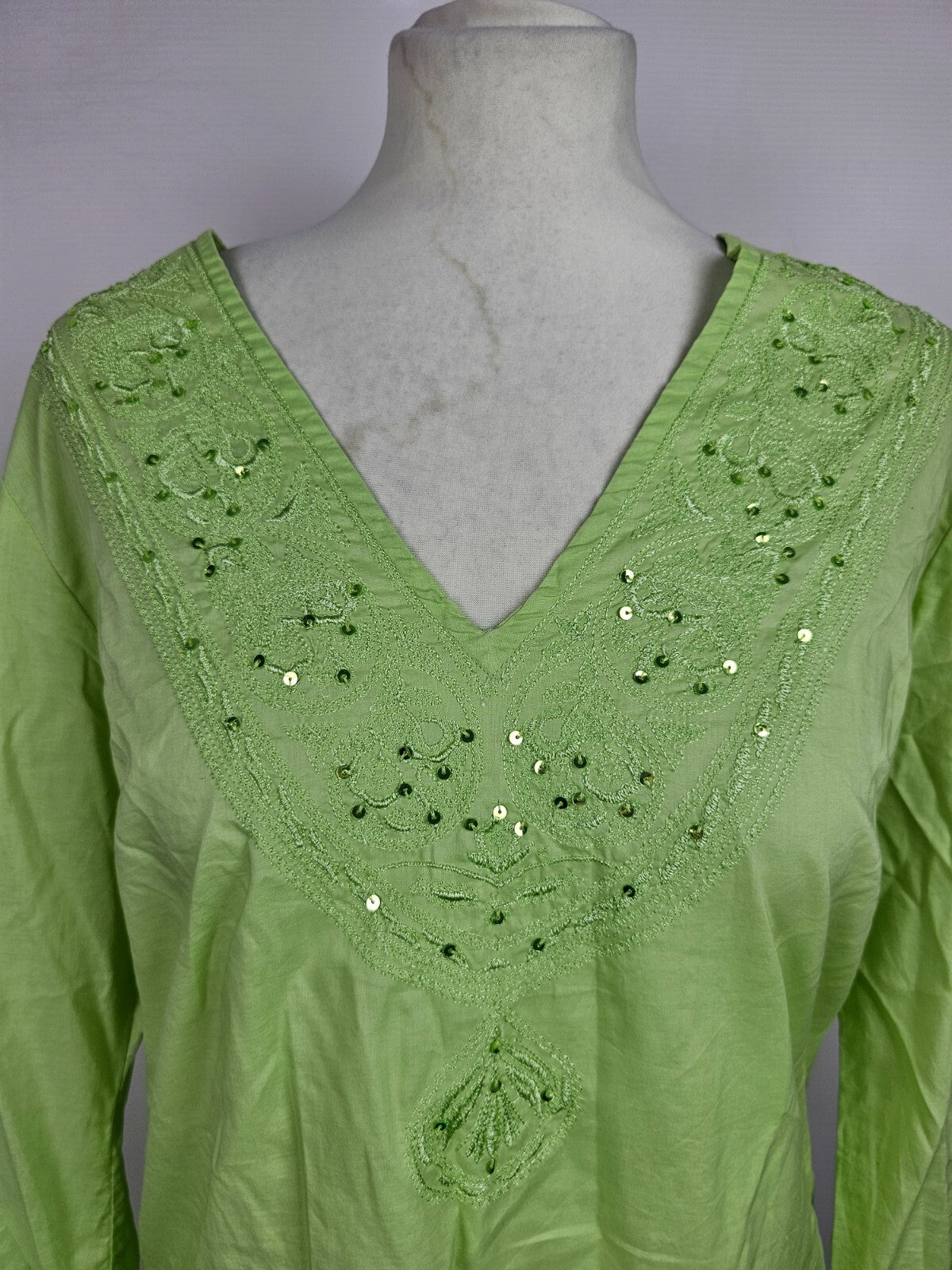 EK0817 Damen Bluse von Esprit, hellgrün, Gr. S1