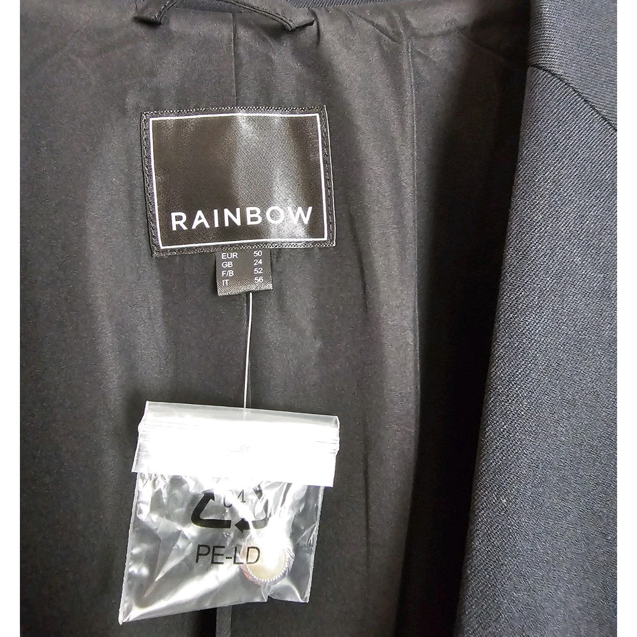 EK10528 Damen Blazer von Rainbow, Schwarz, Gr. 501