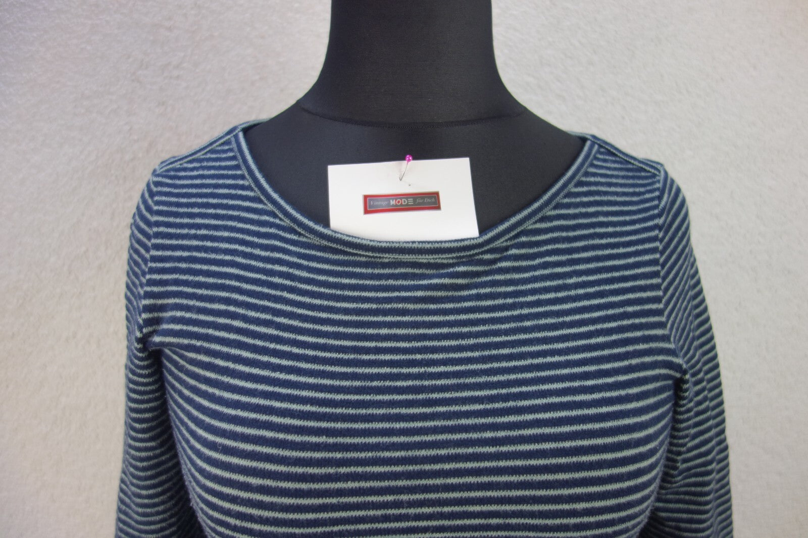 EK0191 Damen Kleid von edc, blau gestreift, Gr. M1