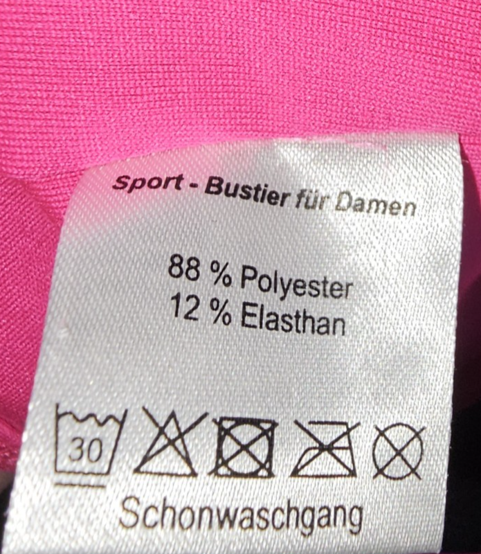 EK7749 Damen Sport Bh von Active Touch, pink, Gr.M3