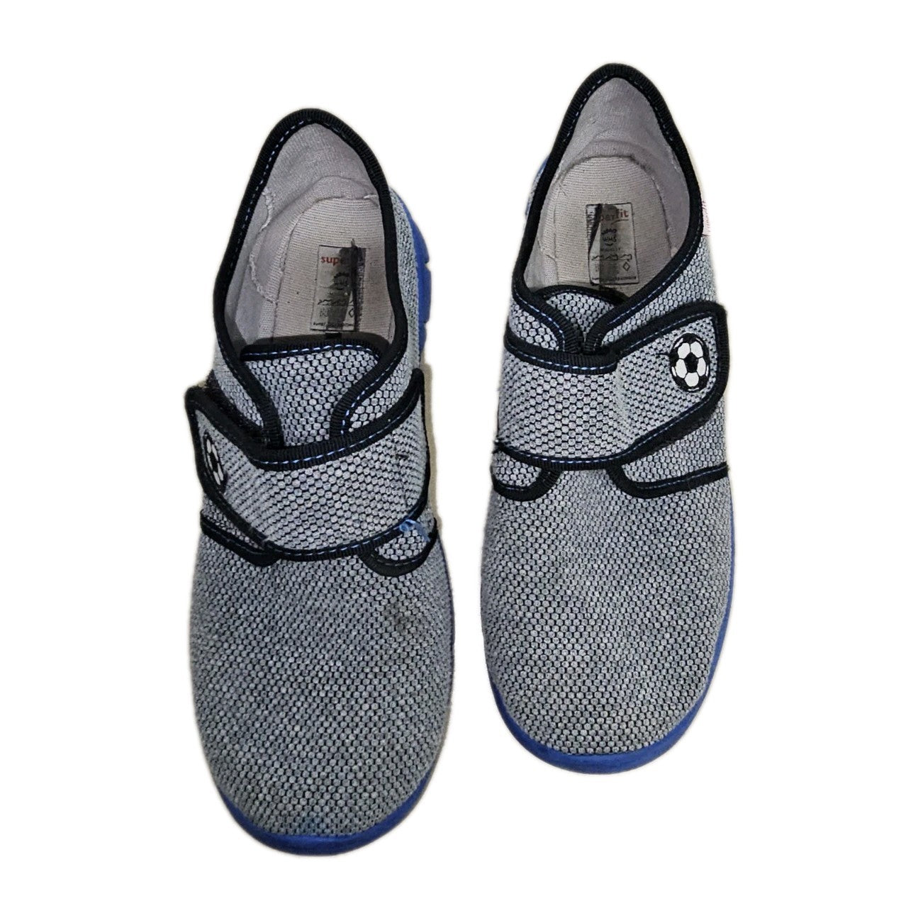 ES108 Jungen Hausschuhe von Superfit, Grau, Gr. 351