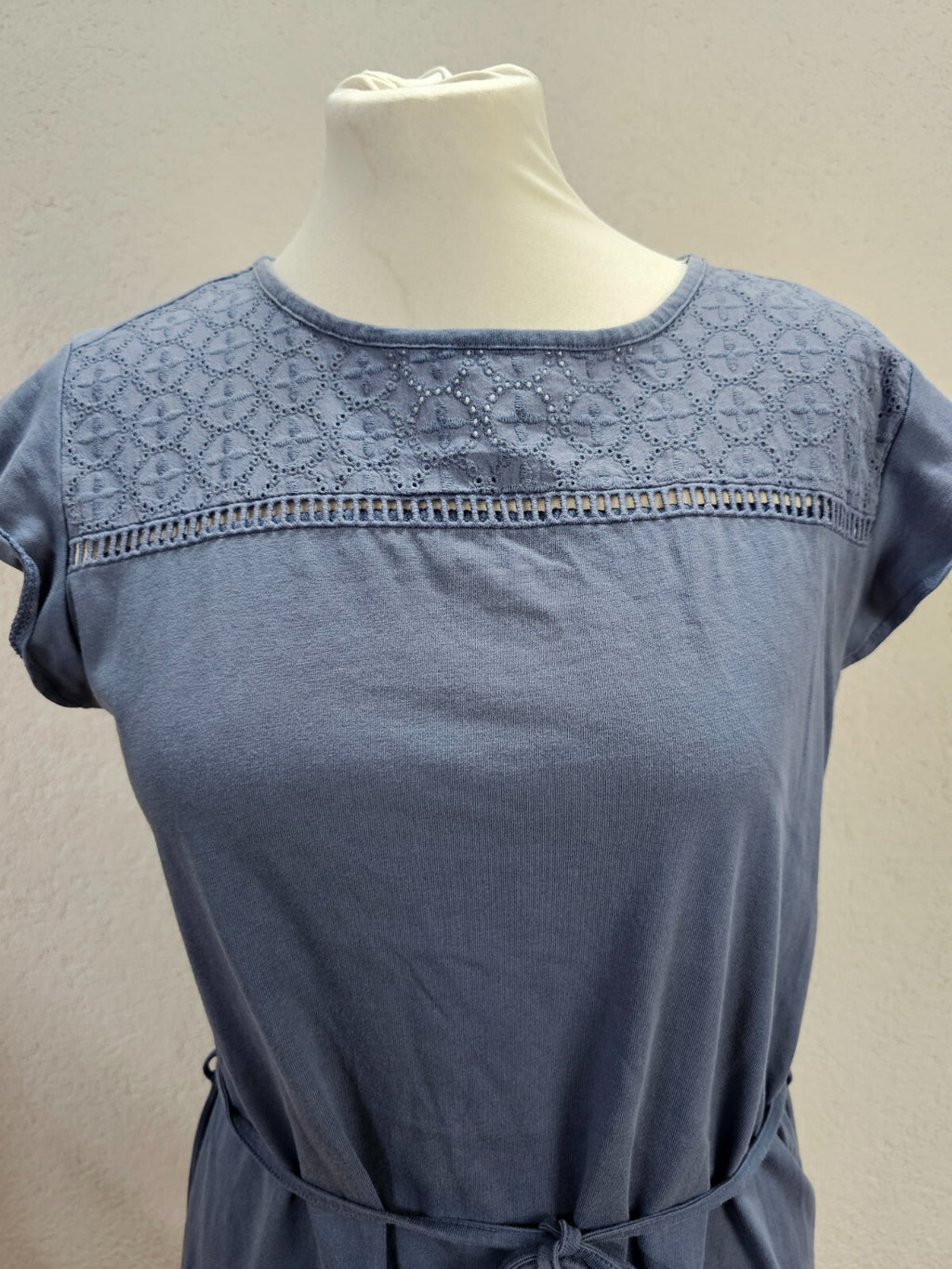 EK5921 Damen Kleid von Tchibo, graublau, Gr. 36/381