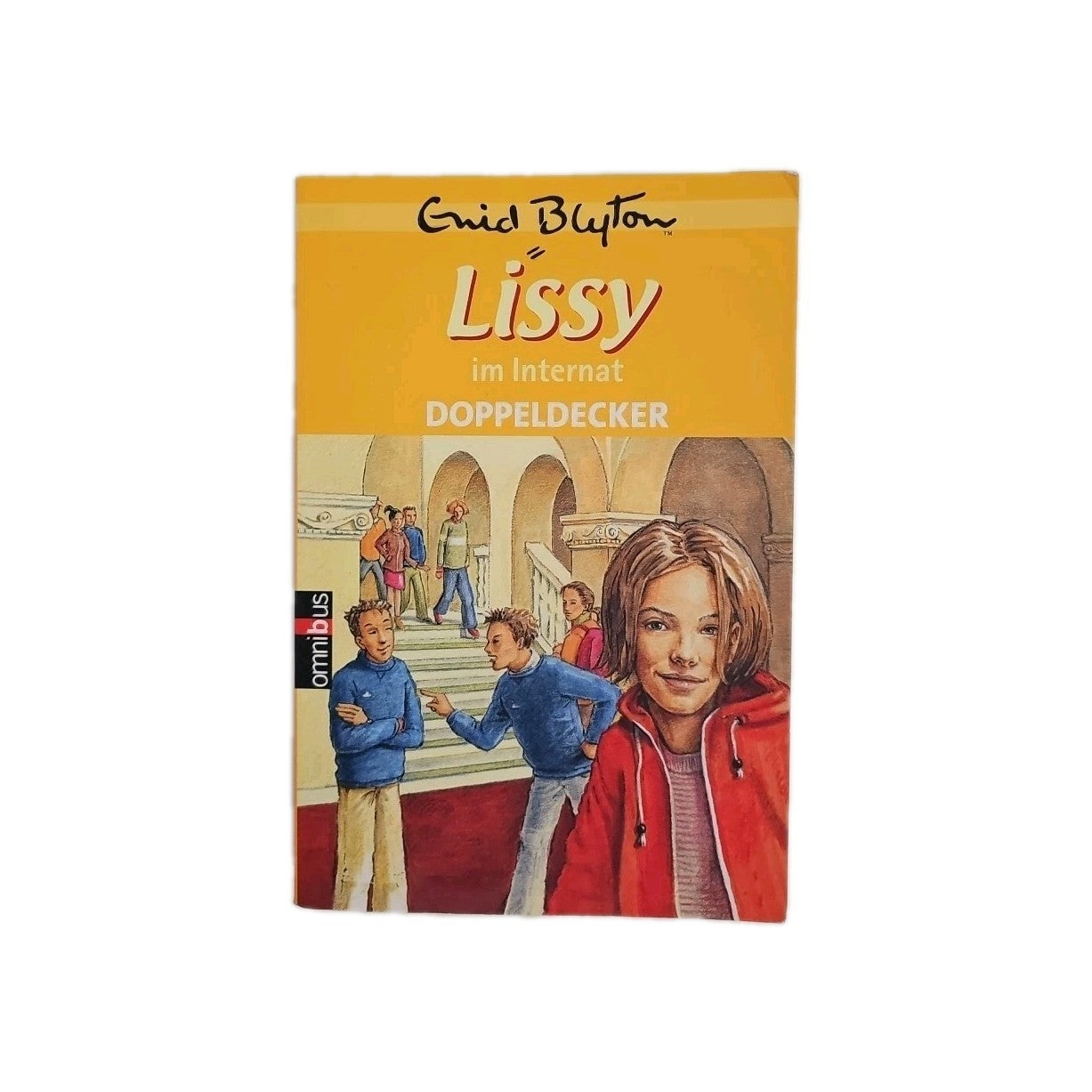 EB3978 Lissy im Internat. von Enid Blyton  Name auf Vorsatz geschwärzt0