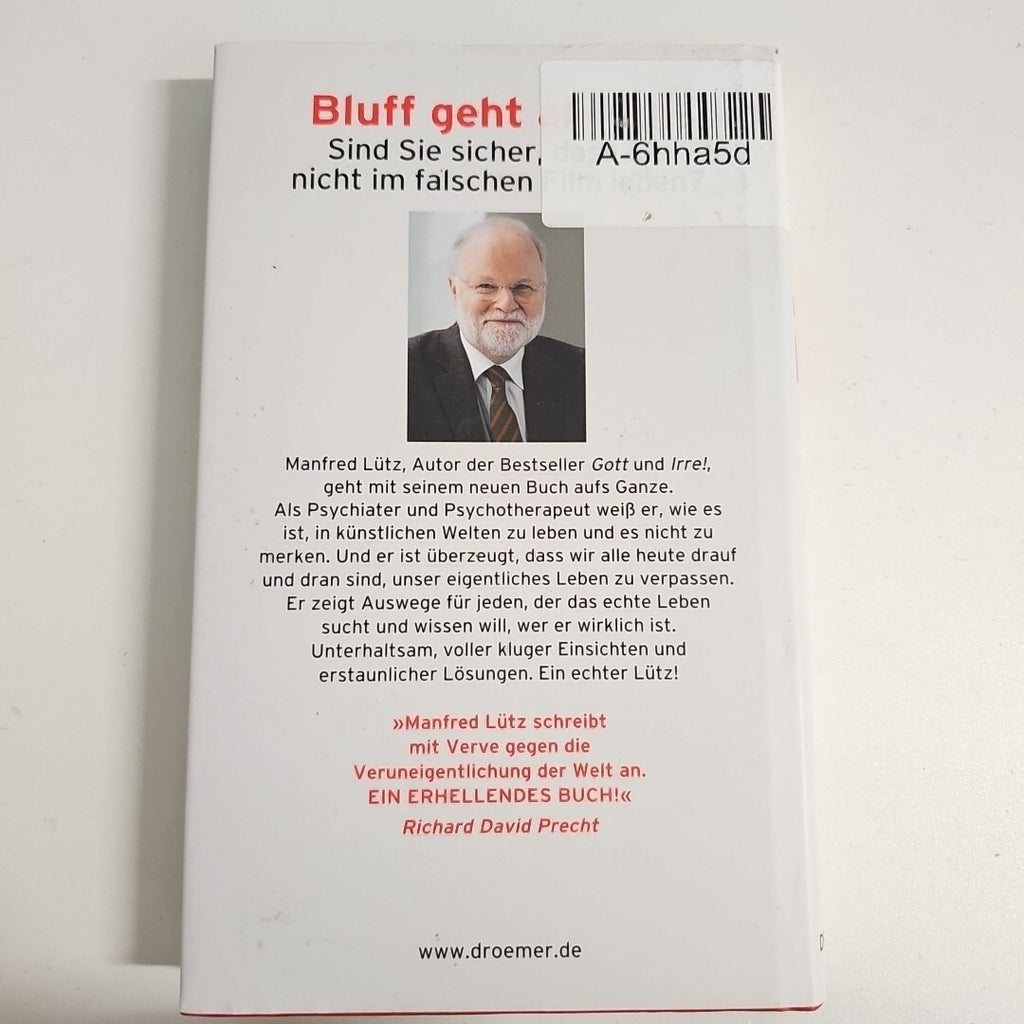 EB1575 Bluff! Die Fälschung der Welt von Manfred Lütz 1