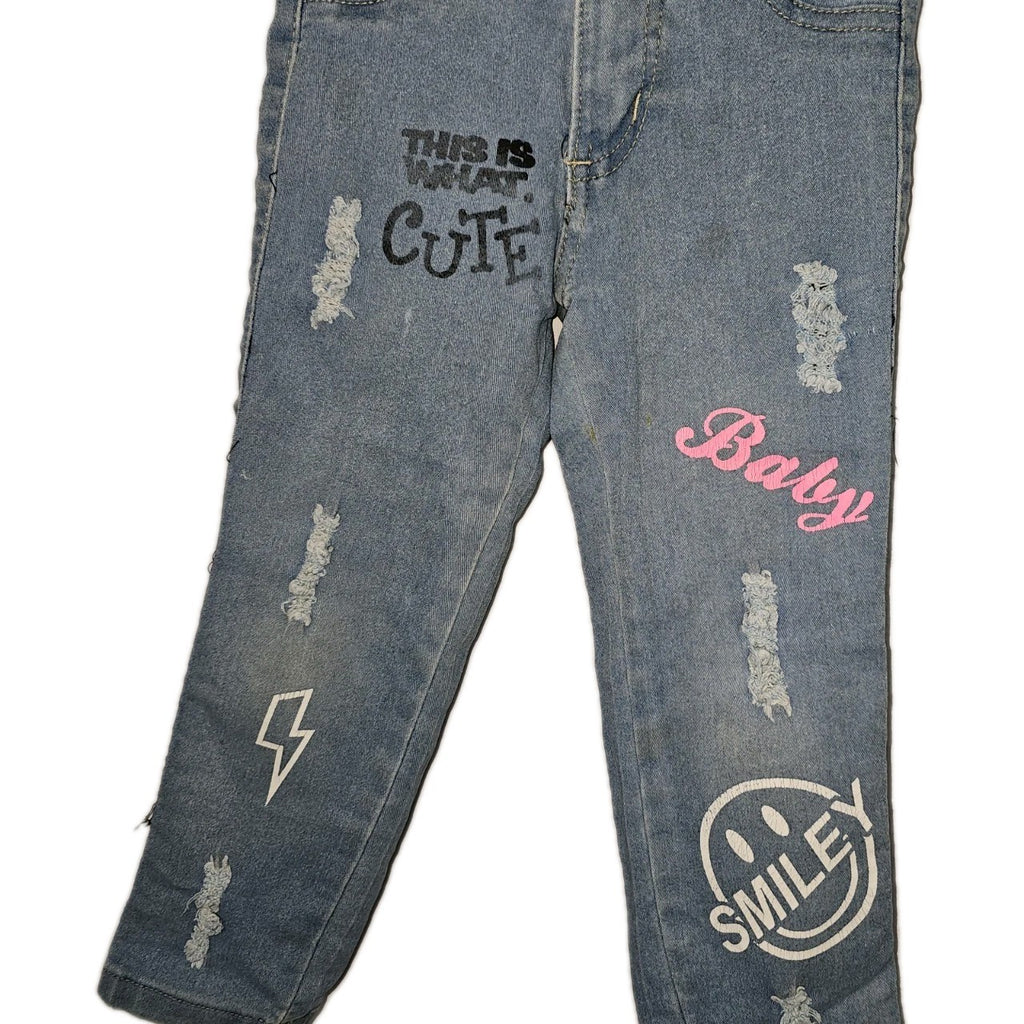 EK11323 Kinder Jeans von CHR, Blau, Gr. 921