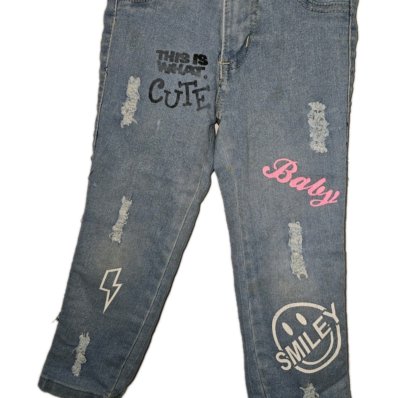 EK11323 Kinder Jeans von CHR, Blau, Gr. 921