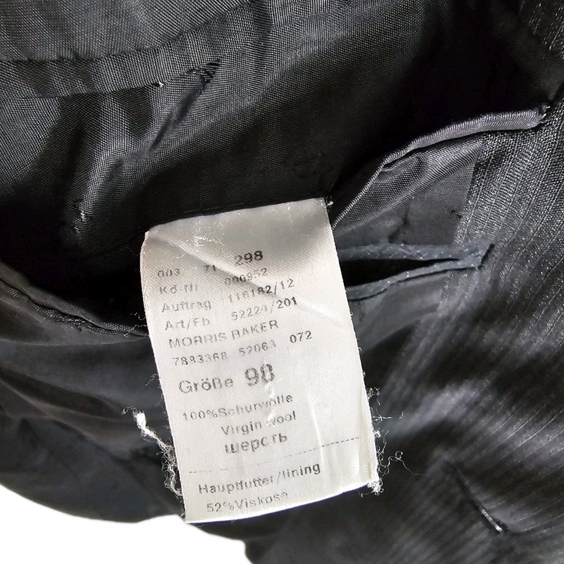 EK10658 Herren Anzug von Joop, Schwarz, Gr. 985