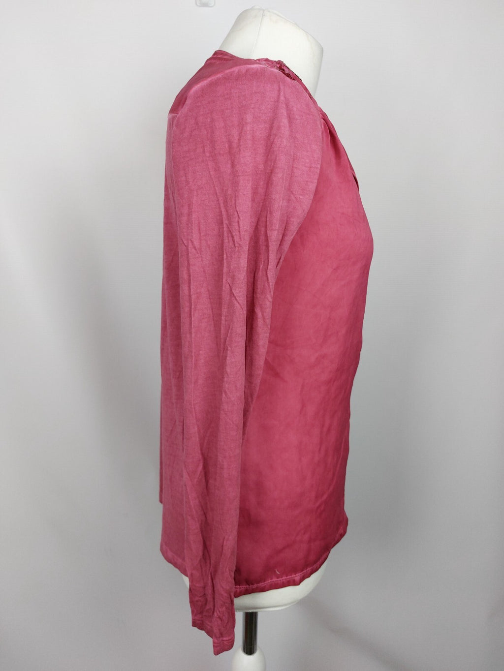 EK4978 Damen Bluse von Tom Tailor, granatapfelrot, Gr. S6