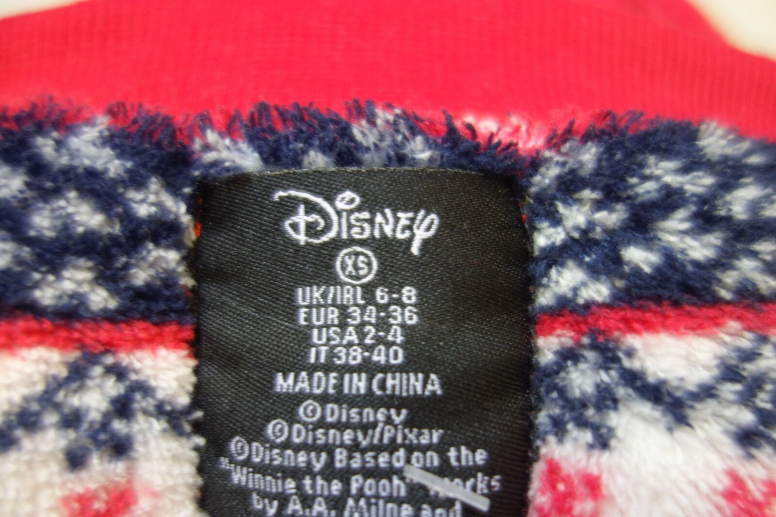 EK1705 Damen Disney Pullover, rot, Gr. XS4