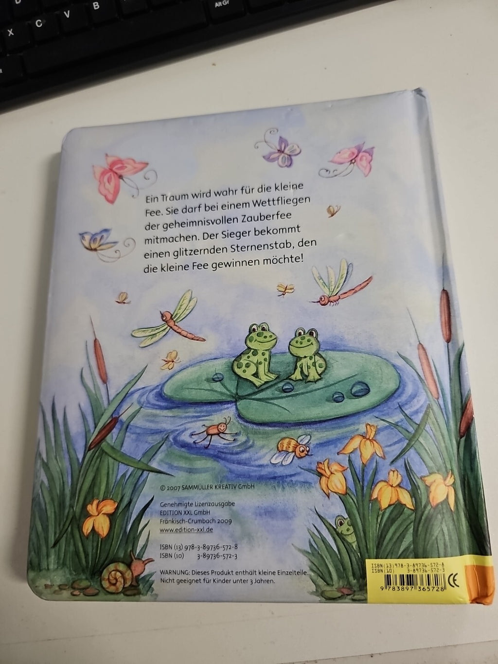 EB979 Die kleine Fee Ein zauberhaftes Puzzlebuch von Annette Weber Kinderbuch1