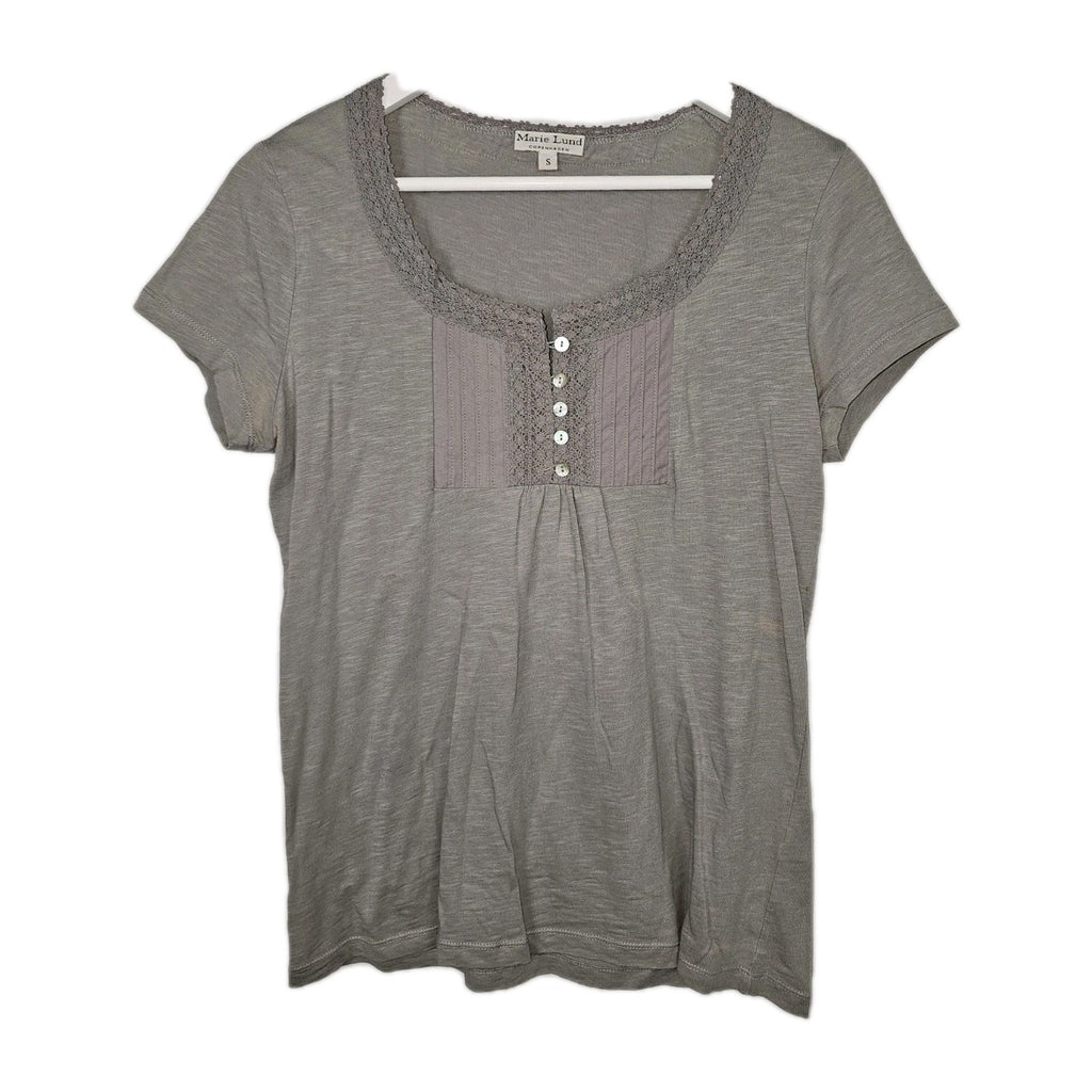 EK10953 Damen T-Shirt von Marie Lund, grau, Gr.S0