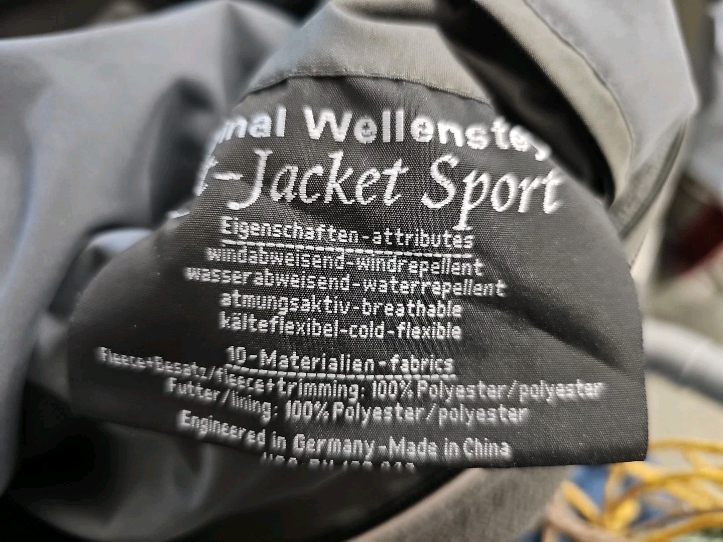 EK11345 Herren Fleecejacke von Wellensteyn, Grau, Gr. XL4
