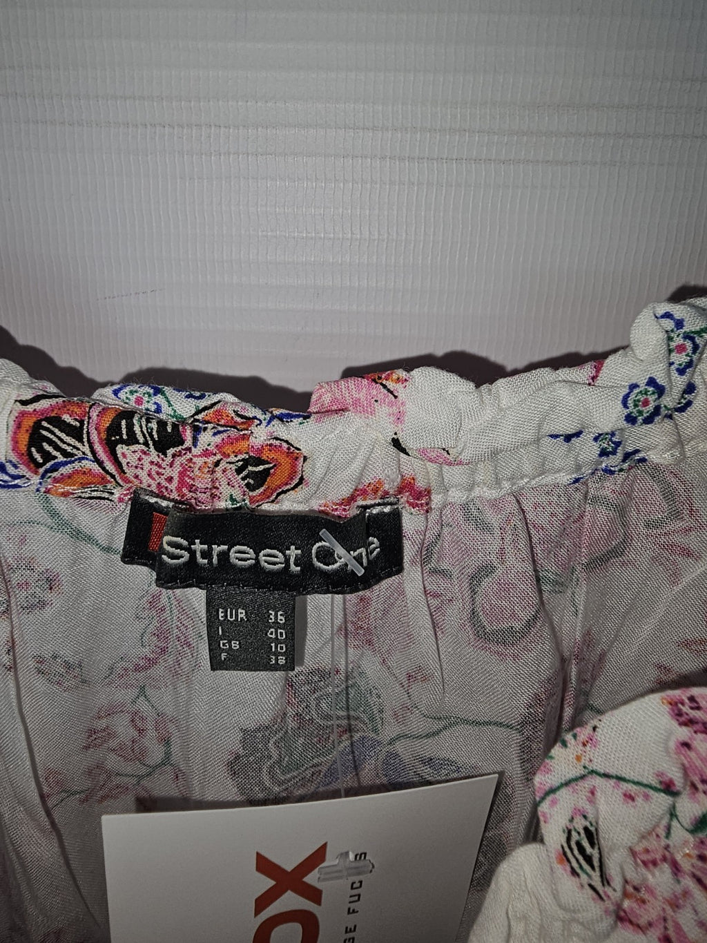 EK6698 Damen Bluse von Street One, Weiß/Rosa, Gr. 362