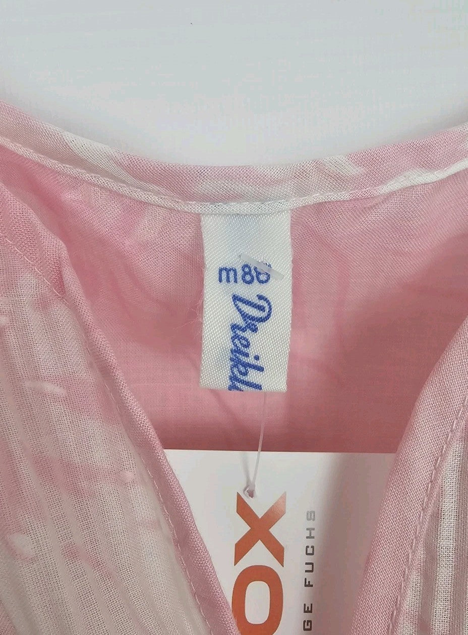 EK10092 Damen Kleid Dreiklang Gr.L Rosa1