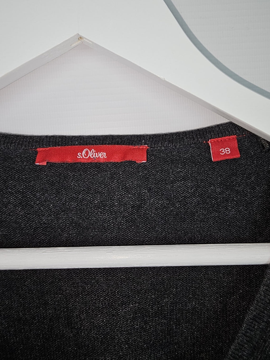 EK6841 Damen Pullover von S.Oliver, Grau, Gr.381